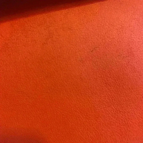 Fendi Medium Orange Leather 2Way Handbag Shoulder Bag Pre-Owned - Picture 13 of 16